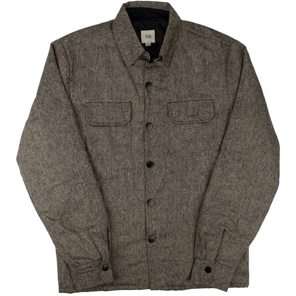 NEW DIBI men's tweed waistcoat jacket in brown